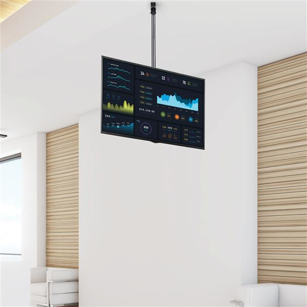 STARTECH.COM High Ceiling Tv Mount-32-70in 8.2 To 9.8ft Long Pole