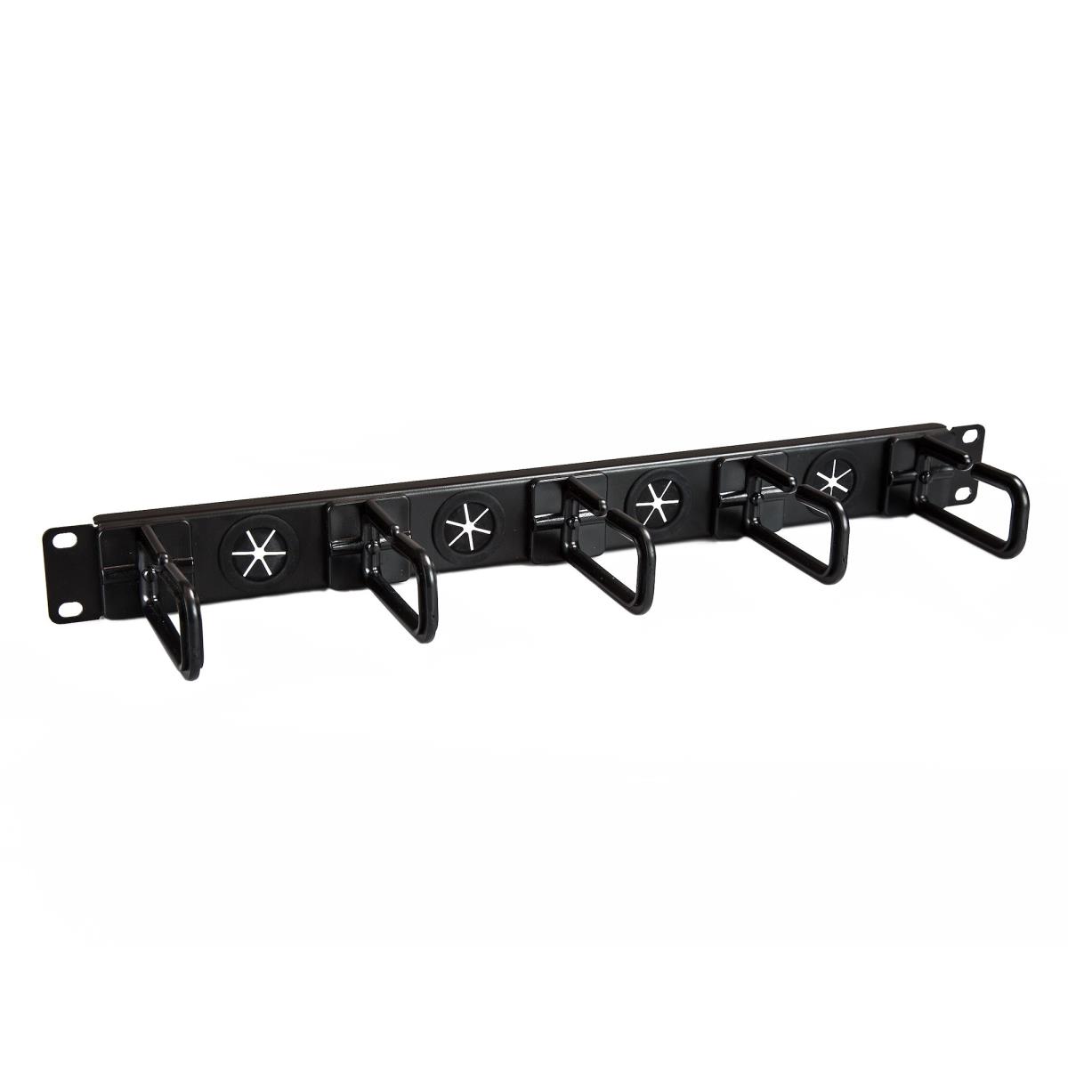 STARTECH.COM Cable Manager - Cable Organizer D-ring Hooks - Holes - 1u