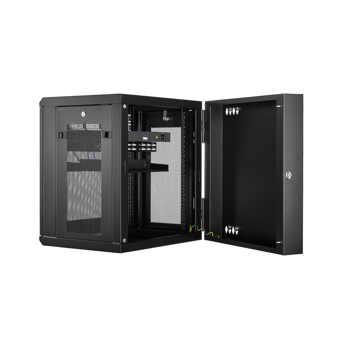 STARTECH.COM Server Rack Cabinet 12u Wall-mount - Up To 17 In. Deep - Hinged Enclosure