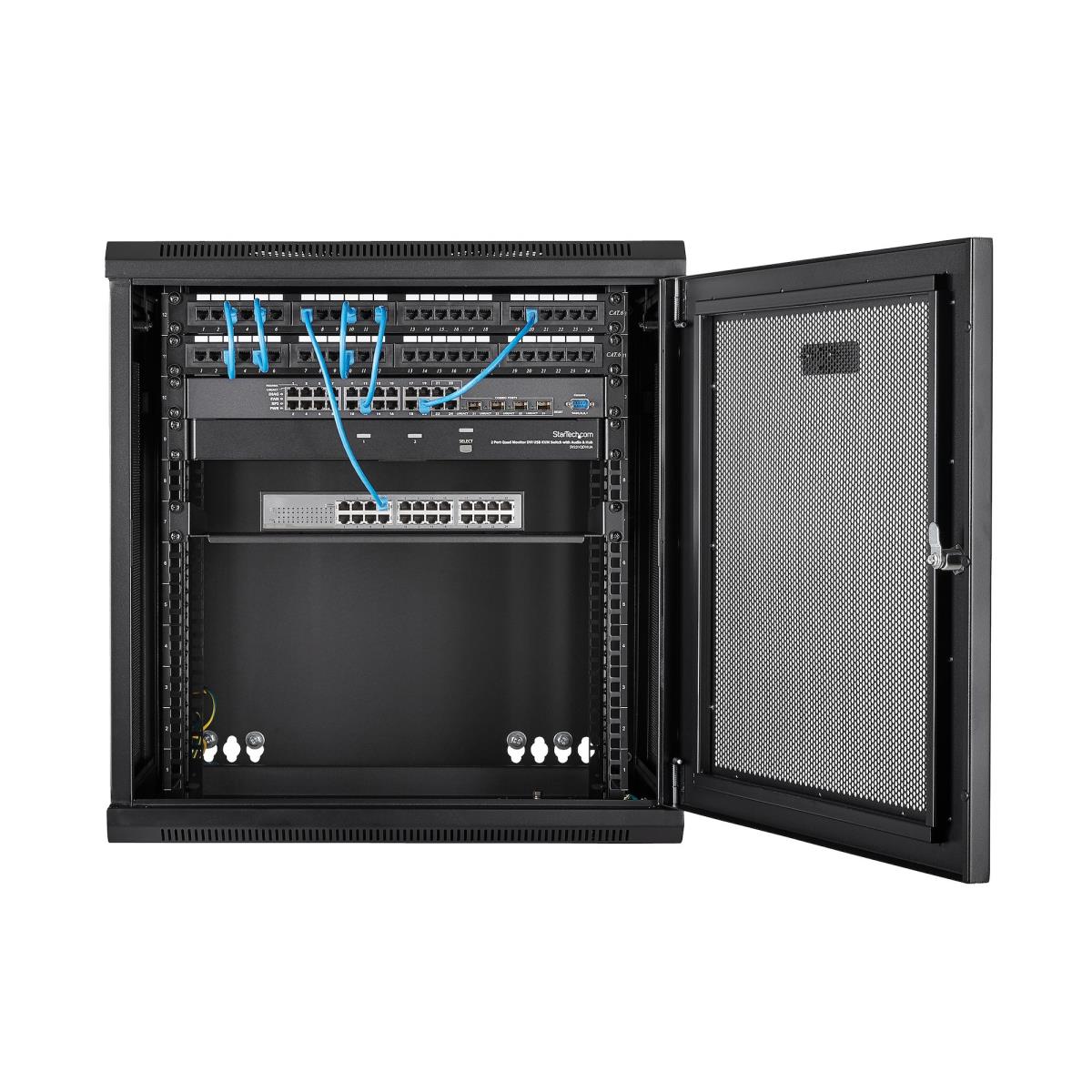 STARTECH.COM Server Rack Cabinet 12u Wall-mount - Up To 17 In. Deep - Hinged Enclosure