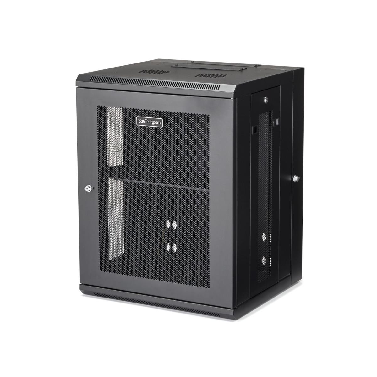 STARTECH.COM Server Rack Enclosure 15u With Hinge Wall Mount Network Rack