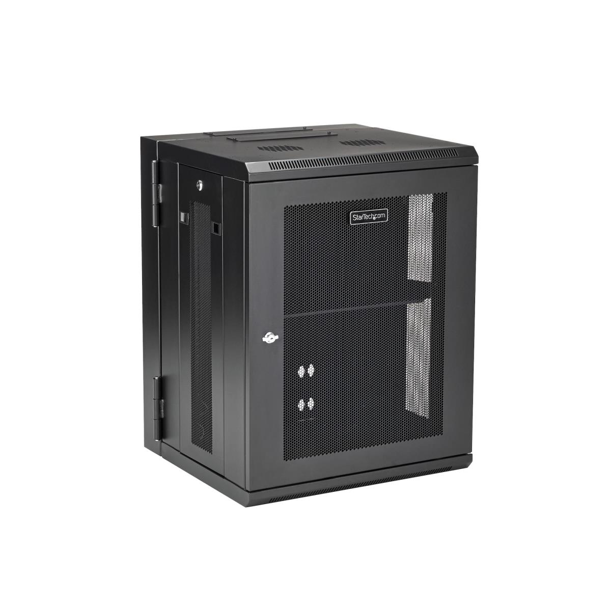 STARTECH.COM Server Rack Enclosure 15u With Hinge Wall Mount Network Rack