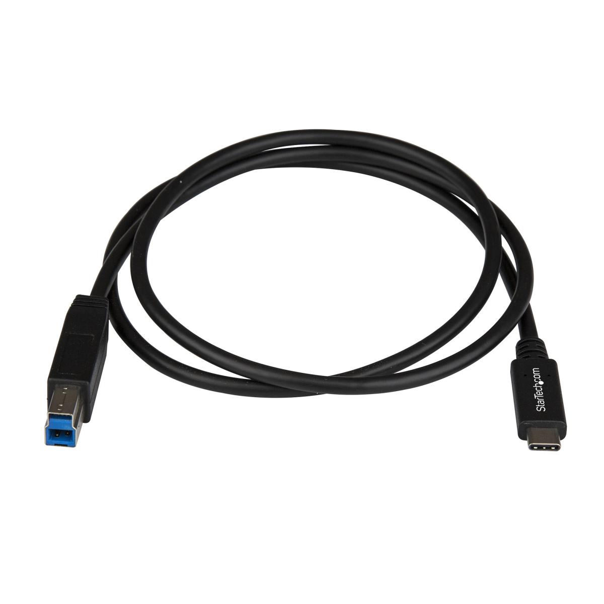 STARTECH.COM USB Type C To USB Type B Cable USB 3.1 Gen 2 10gbps 1m