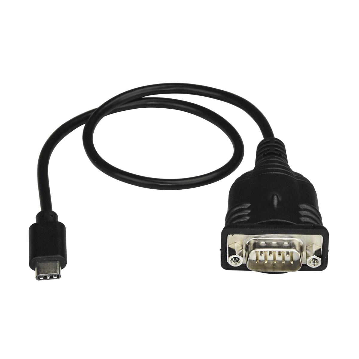 STARTECH.COM Converter Cable USB C To Serial Adapter With Com Retention