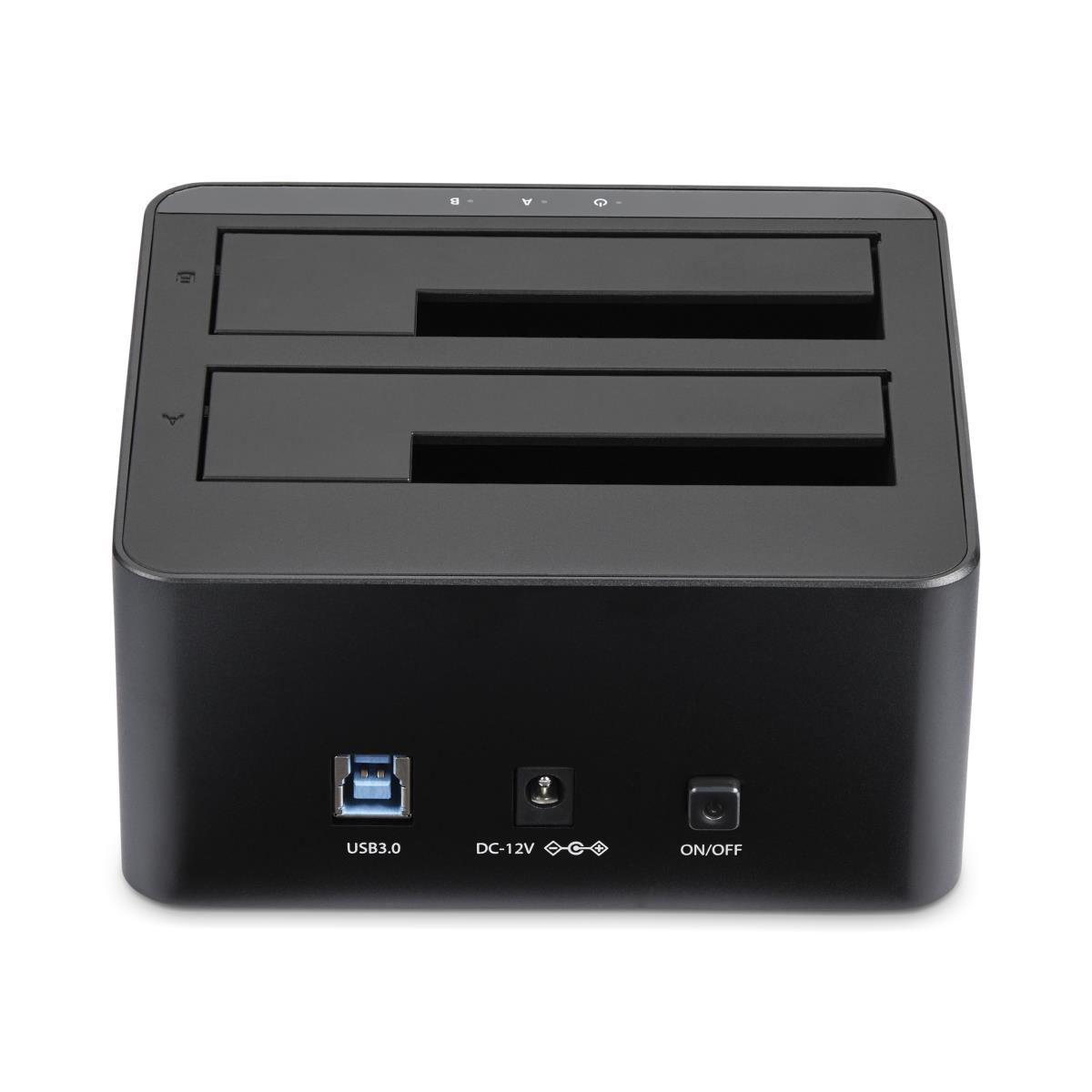 STARTECH.COM Docking Station - Dual-bay SATA HDD For 2 X 2.5/3.5in SATA SSDs/HDDs - USB 3.0