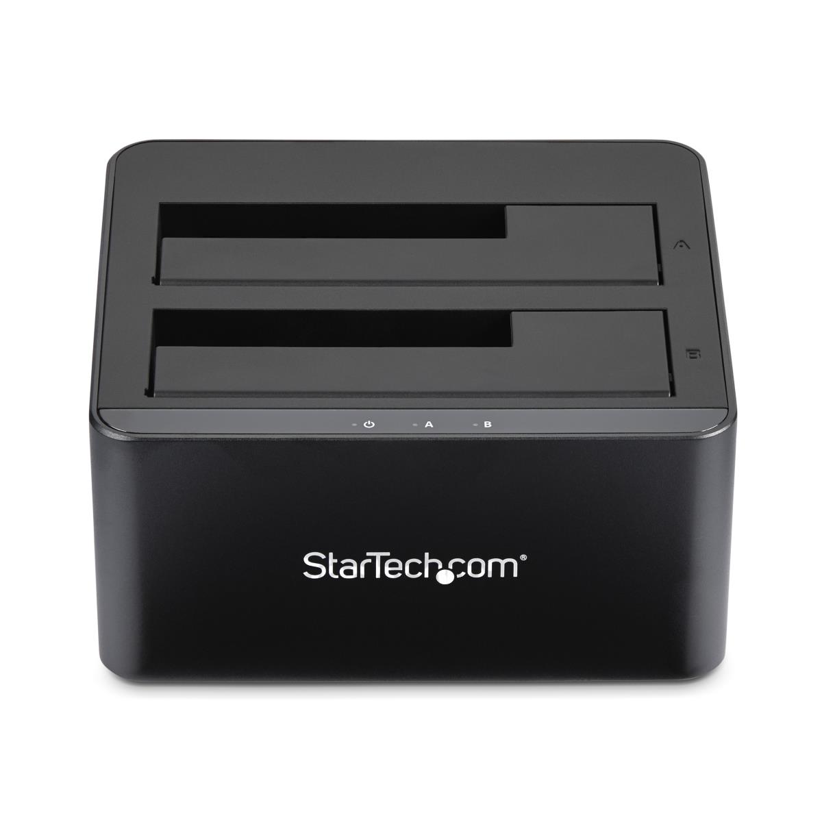 STARTECH.COM Docking Station - Dual-bay SATA HDD For 2 X 2.5/3.5in SATA SSDs/HDDs - USB 3.0