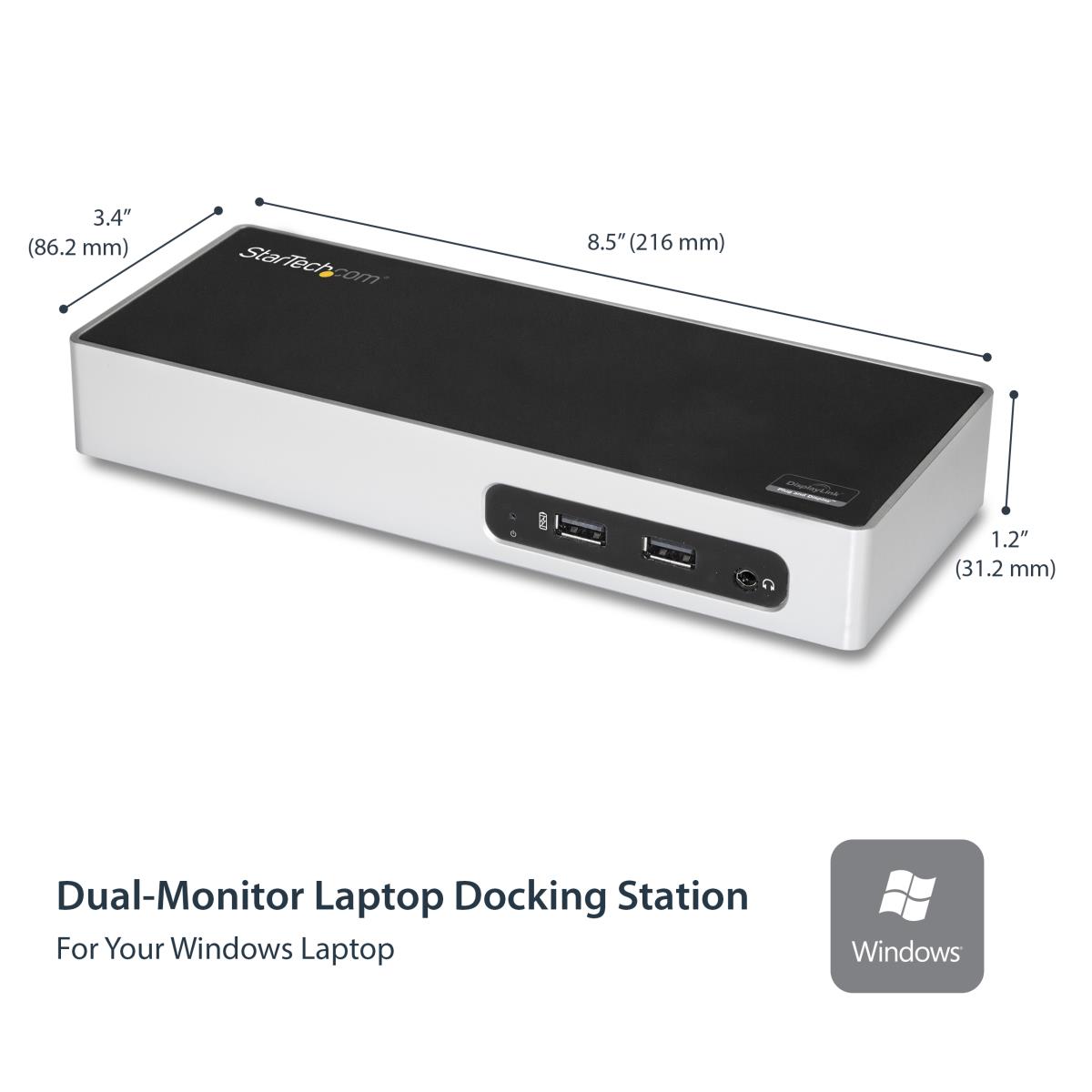 STARTECH.COM Docking Station - Dual Monitor Hdmi And DVI / Vga - USB 3.0
