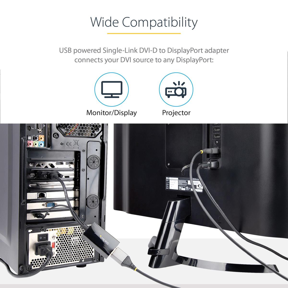STARTECH.COM DVI-d To Dp Video Adapter - DVI To DisplayPort Converter