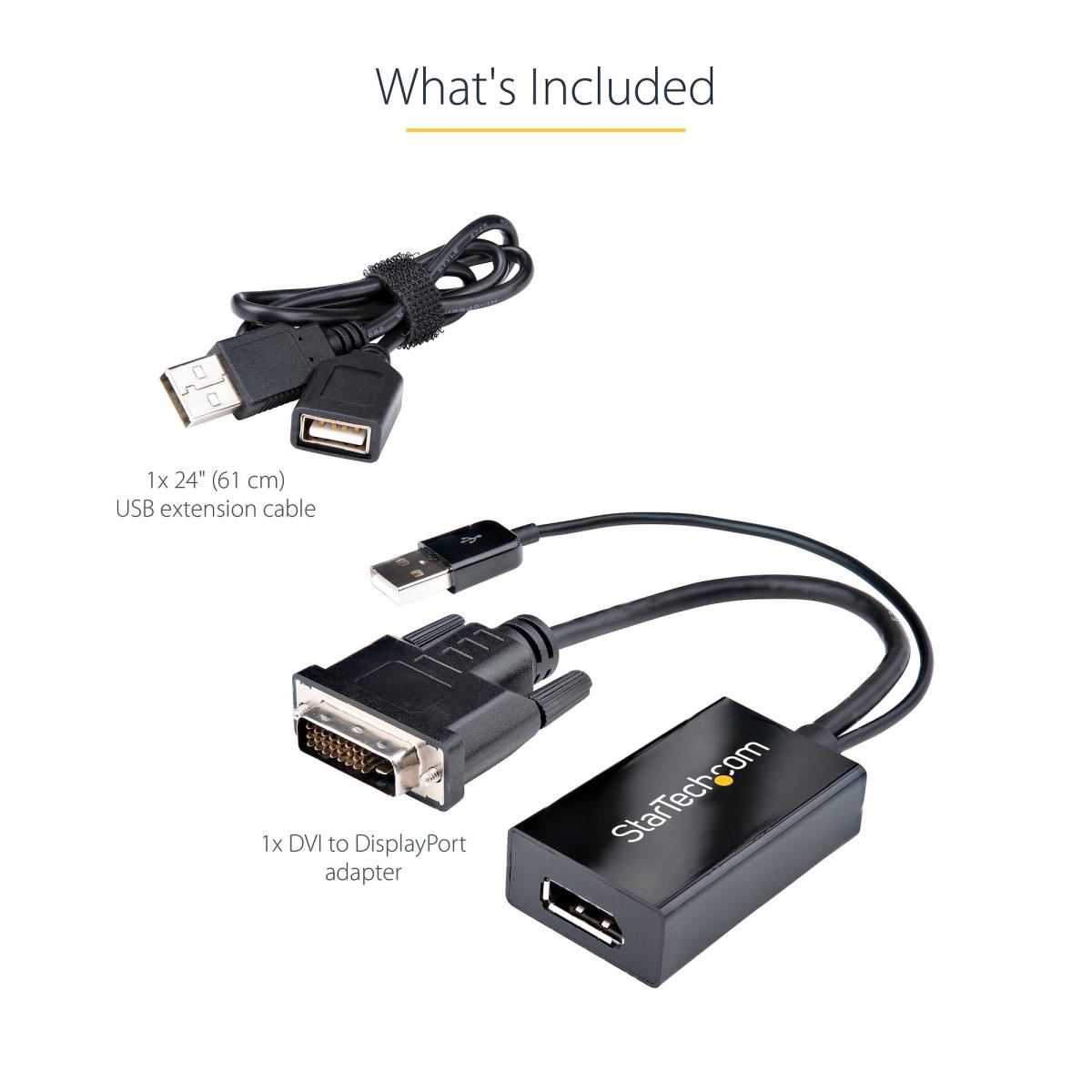 STARTECH.COM DVI-d To Dp Video Adapter - DVI To DisplayPort Converter