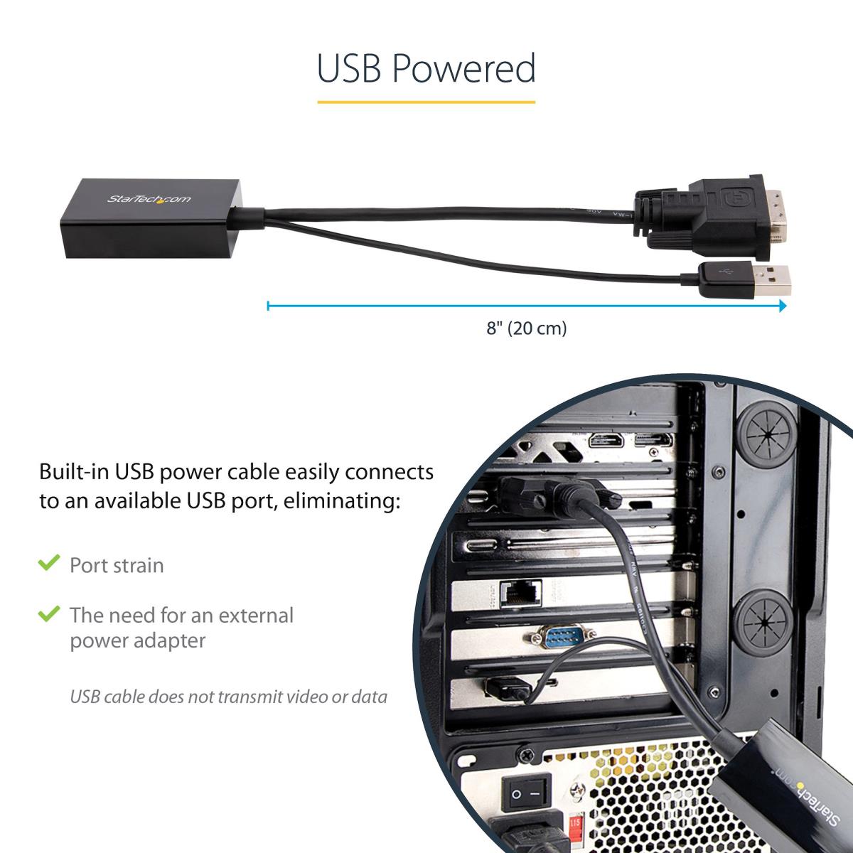 STARTECH.COM DVI-d To Dp Video Adapter - DVI To DisplayPort Converter