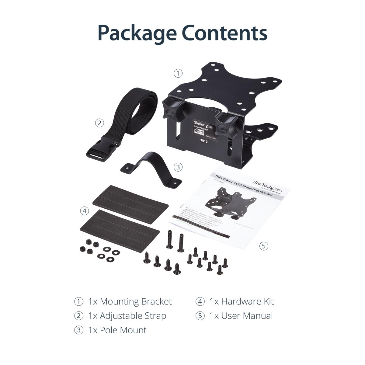 STARTECH.COM Thin Client Mount - Vesa Mounting Bracket (accsmnt)
