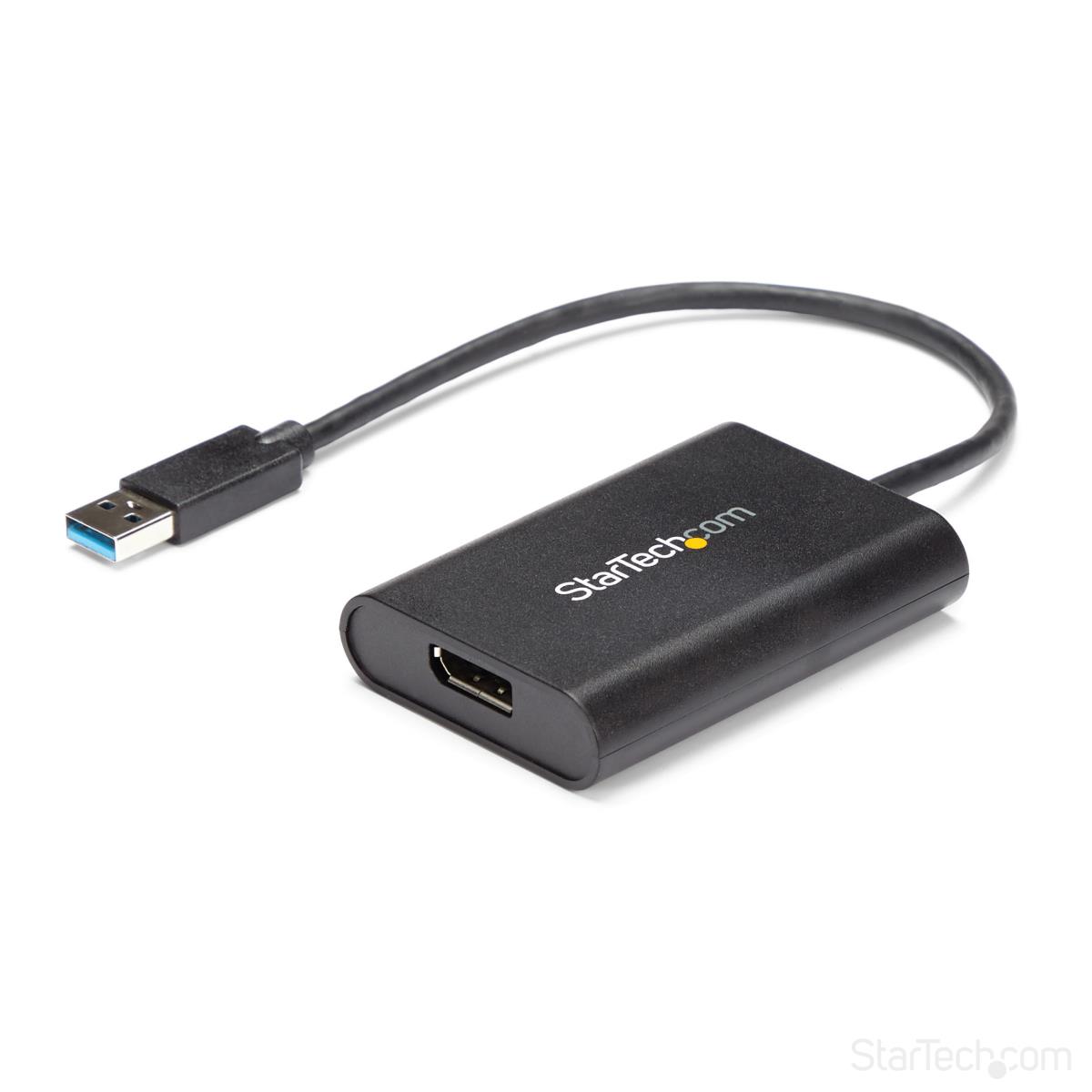 STARTECH.COM USB To DisplayPort Adapter - USB 3.0 - 4k 30hz