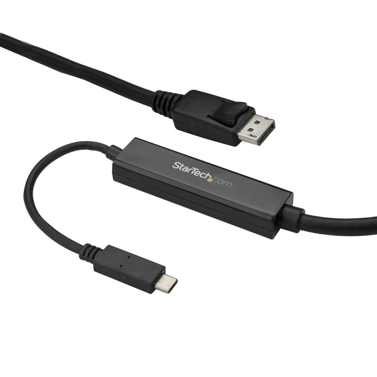 STARTECH.COM USB-c To DisplayPort Adapter Cable Black - 3m