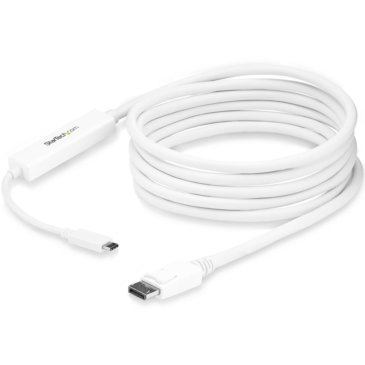 STARTECH.COM USB-c To DisplayPort Adapter Cable White - 3m