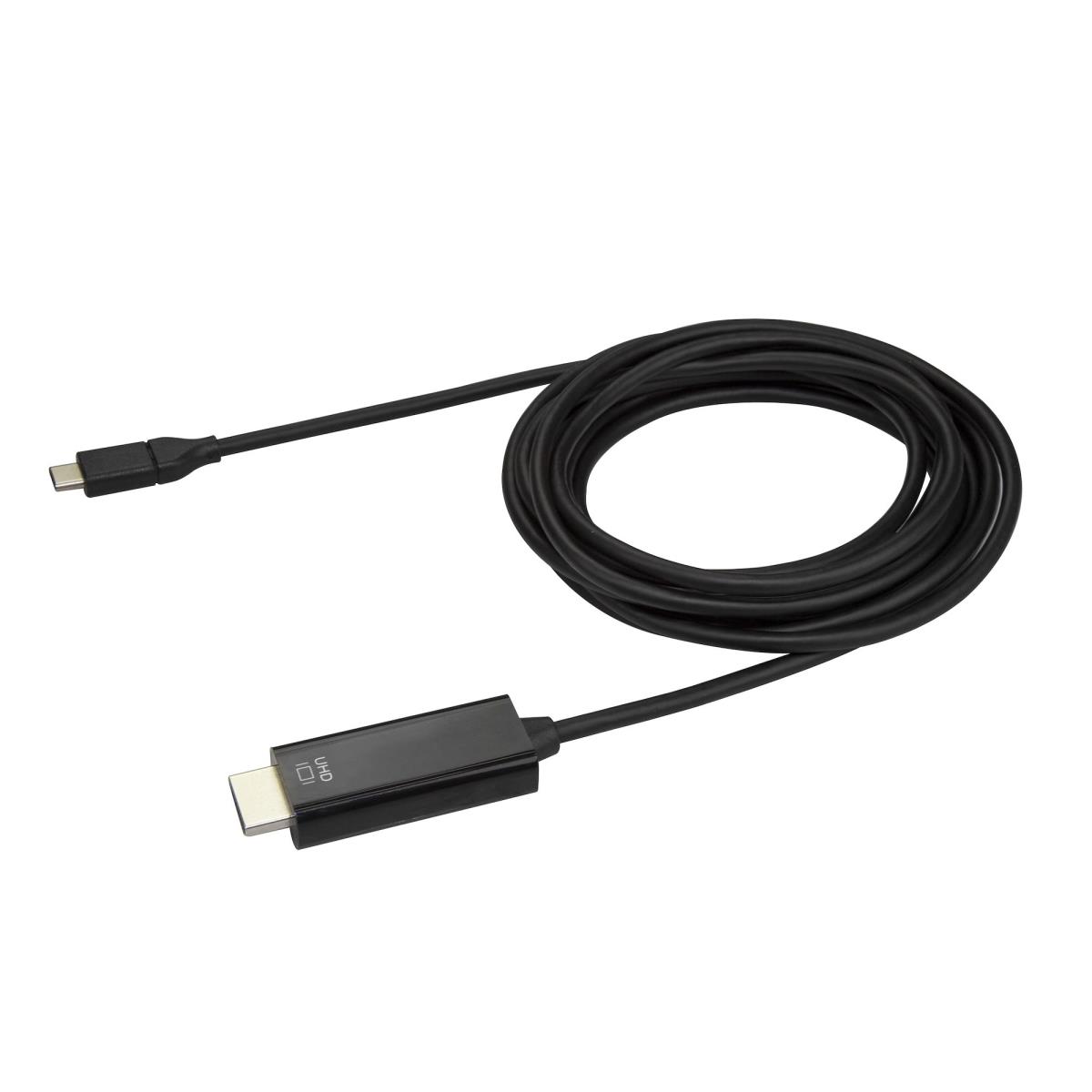 STARTECH.COM USB C To Hdmi Cable 4k At 60 Hz - Black - 3m