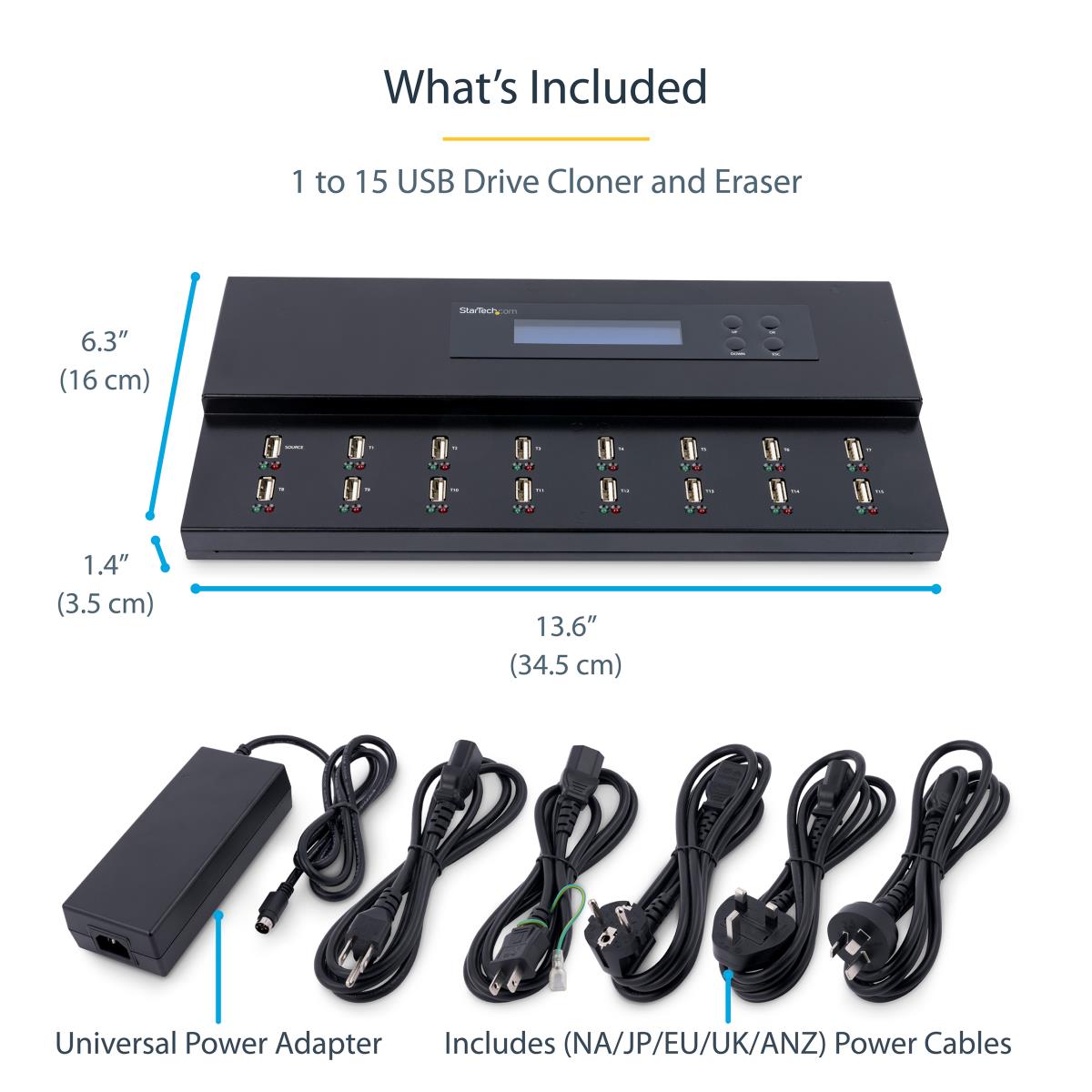 STARTECH.COM Standalone USB Duplicator / Eraser -flash Drives