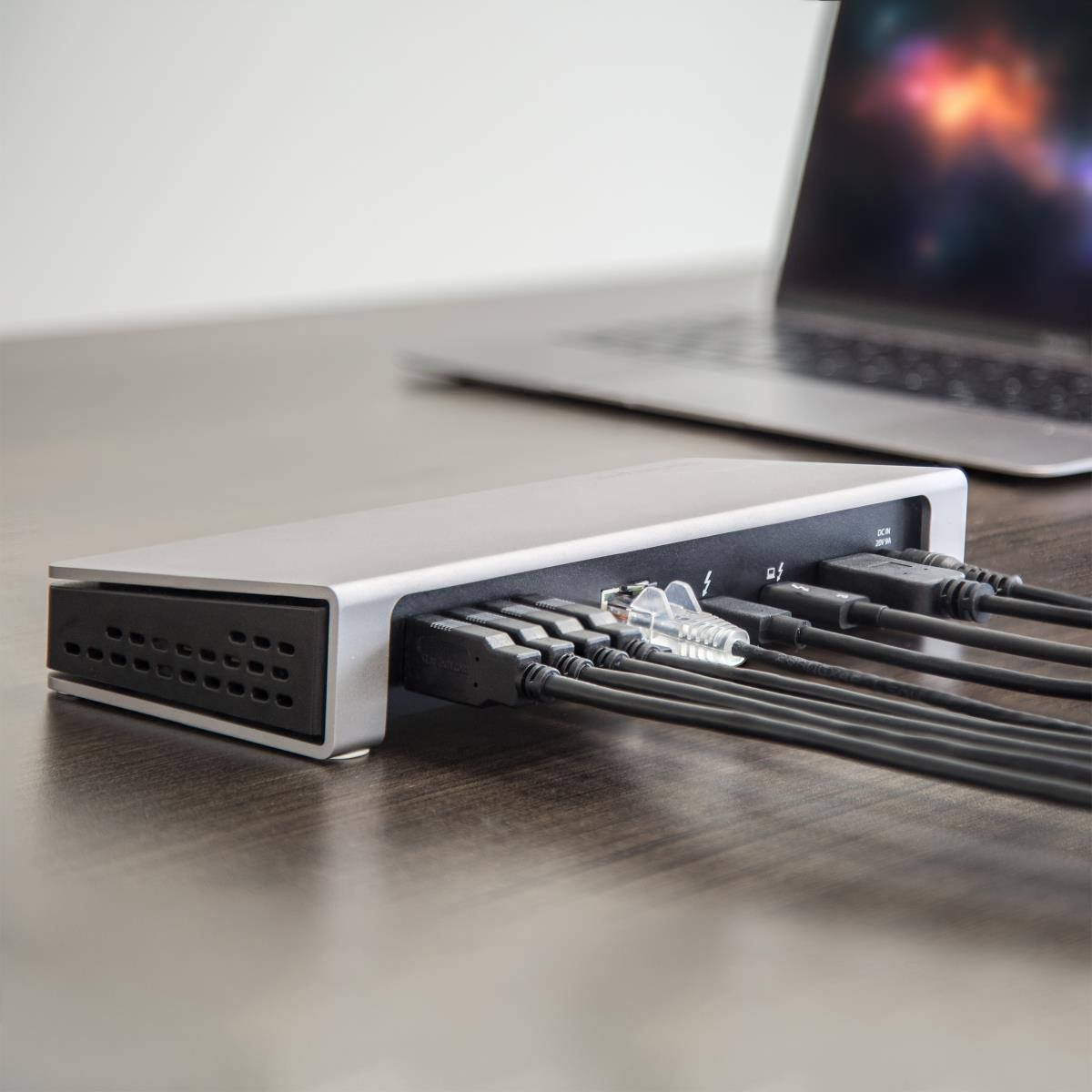 STARTECH.COM Dock - Thunderbolt 3 Dual 4k 60hz Monitor With 6x USB 3.0 Ports