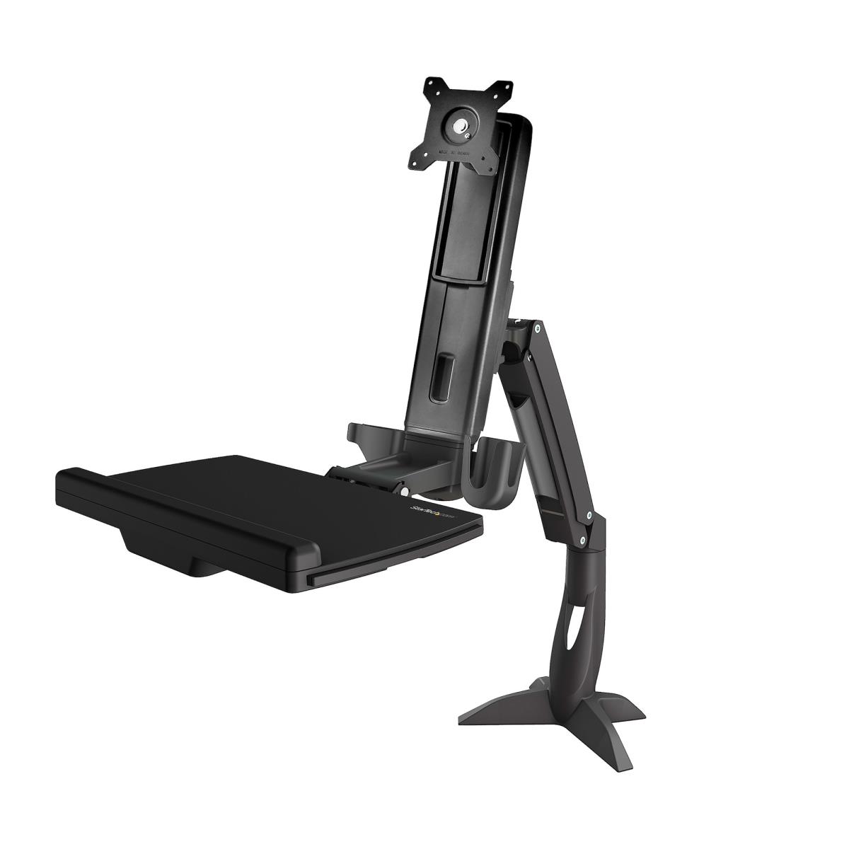 STARTECH.COM Monitor Mount - Sit Stand Desk Mount Adjustable - 1 Monitor - Up To 27in