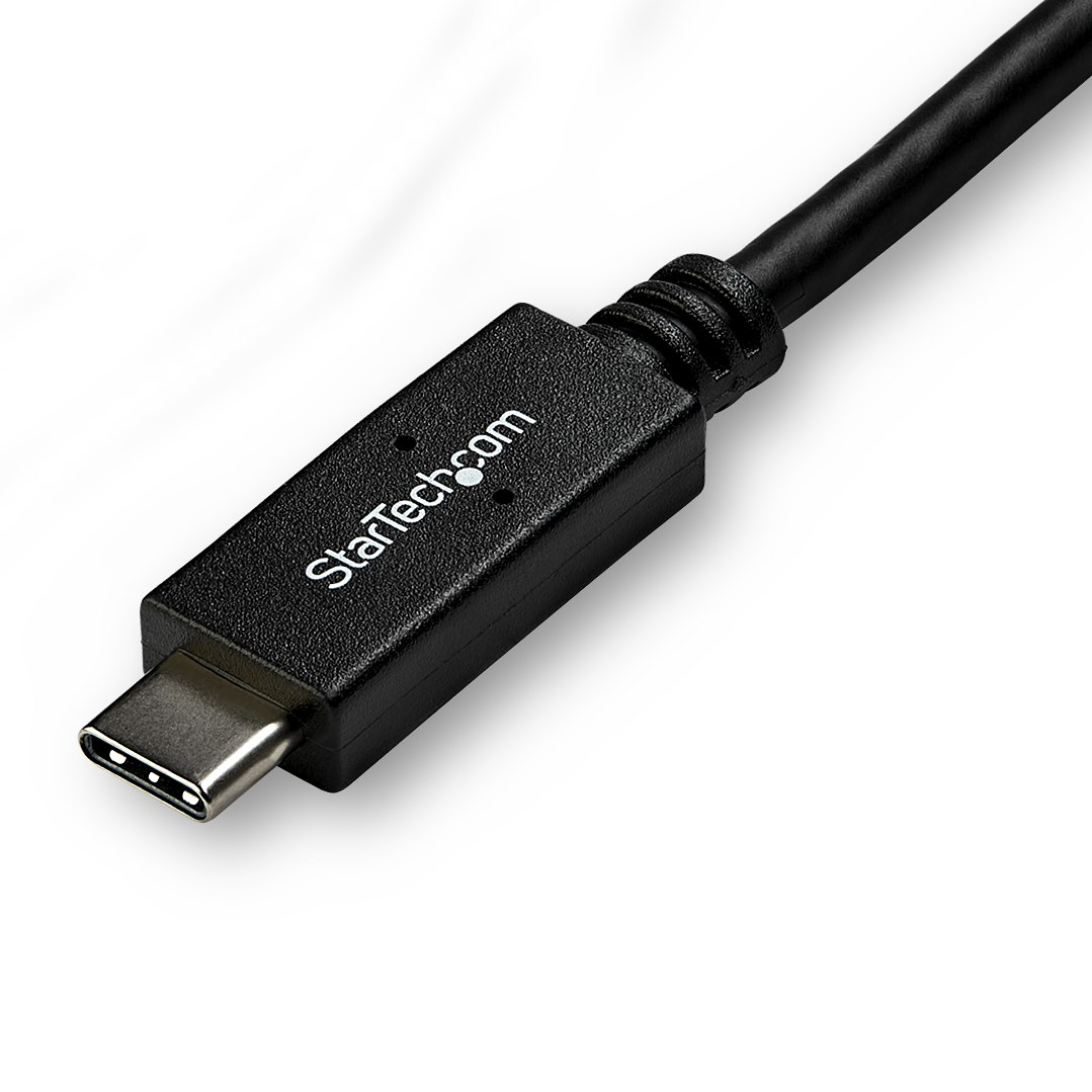 STARTECH.COM USB-c To DVI Cable - 1920 X 1200 - Black 3m