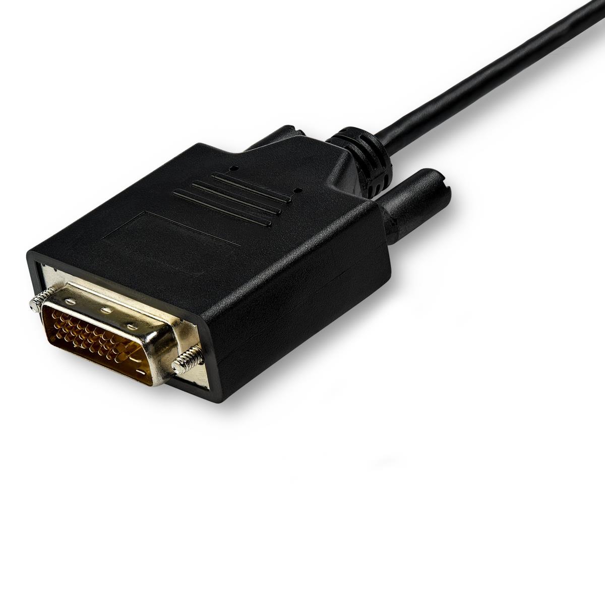 STARTECH.COM USB-c To DVI Cable - 1920 X 1200 - Black 3m
