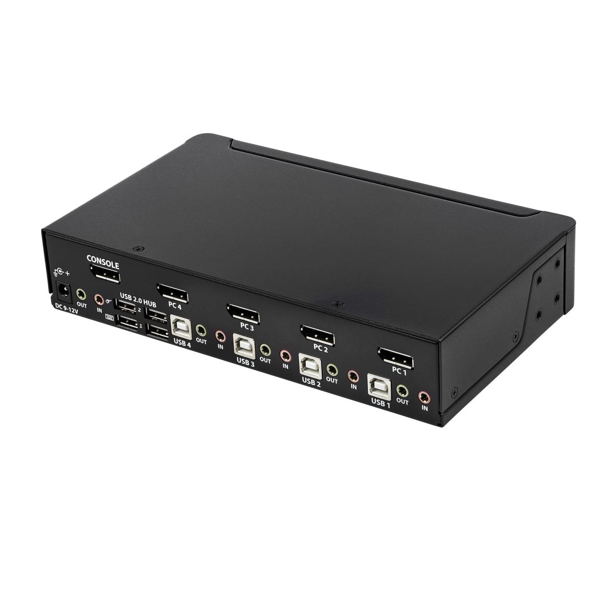 STARTECH.COM KVM Switch - DisplayPort 4-port - 4k 60hz