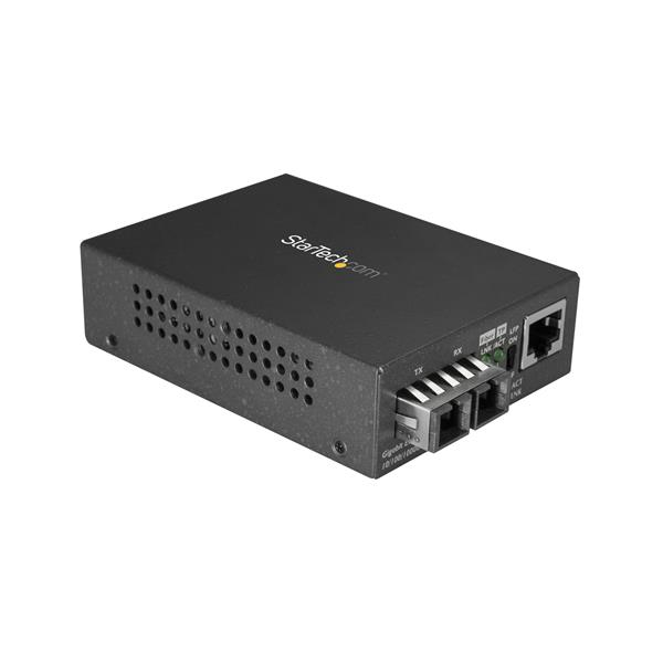 STARTECH.COM Gigabit Ethernet To Sc Fiber Media Converter - 1000base-lx - Single-mode - 10km
