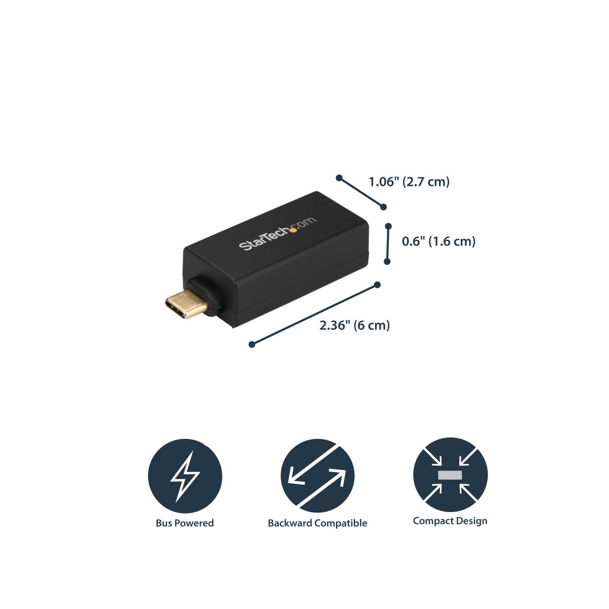 STARTECH.COM USB C To Gbe Network Adapter USB 3.0-USB-c Toethernetadapter