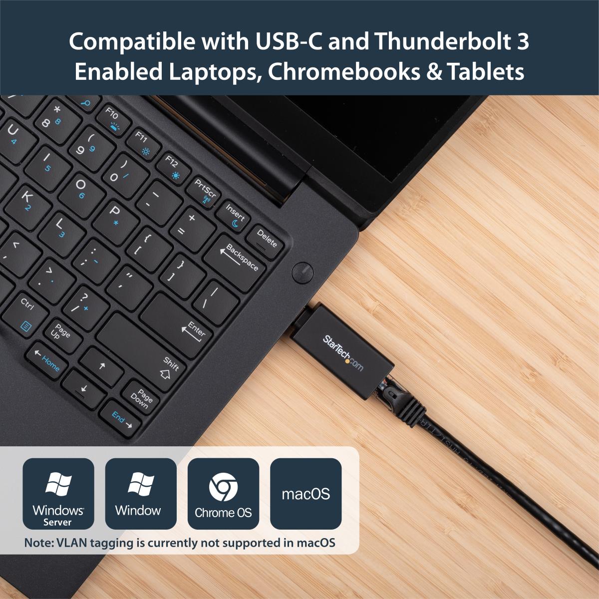 STARTECH.COM USB C To Gbe Network Adapter USB 3.0-USB-c Toethernetadapter