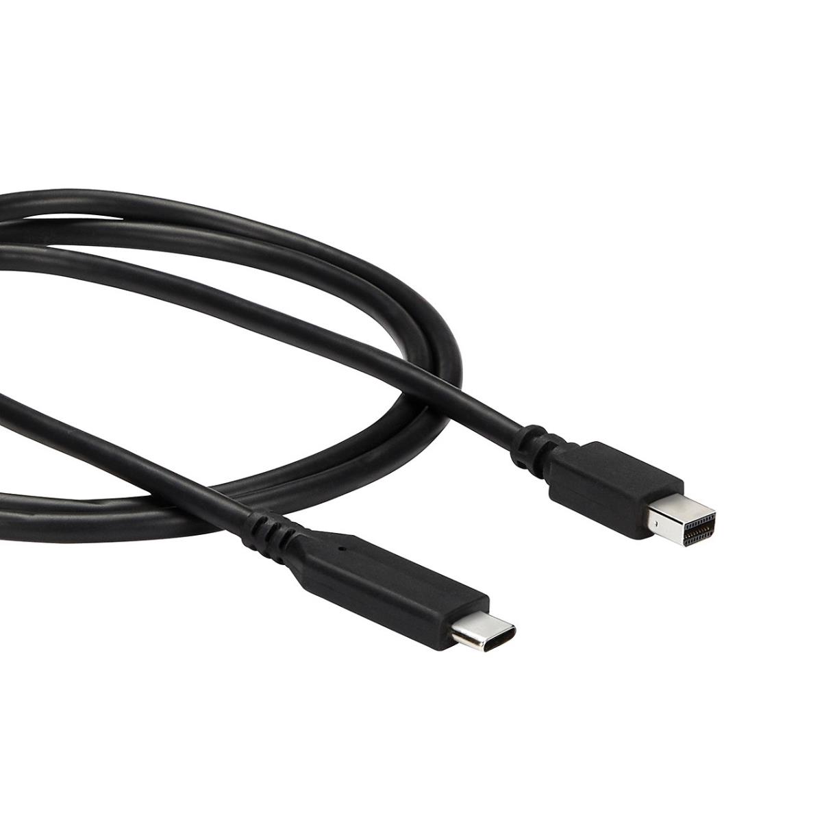 STARTECH.COM USB C To Mini Dp Cable - 4k 60hz 1m Black
