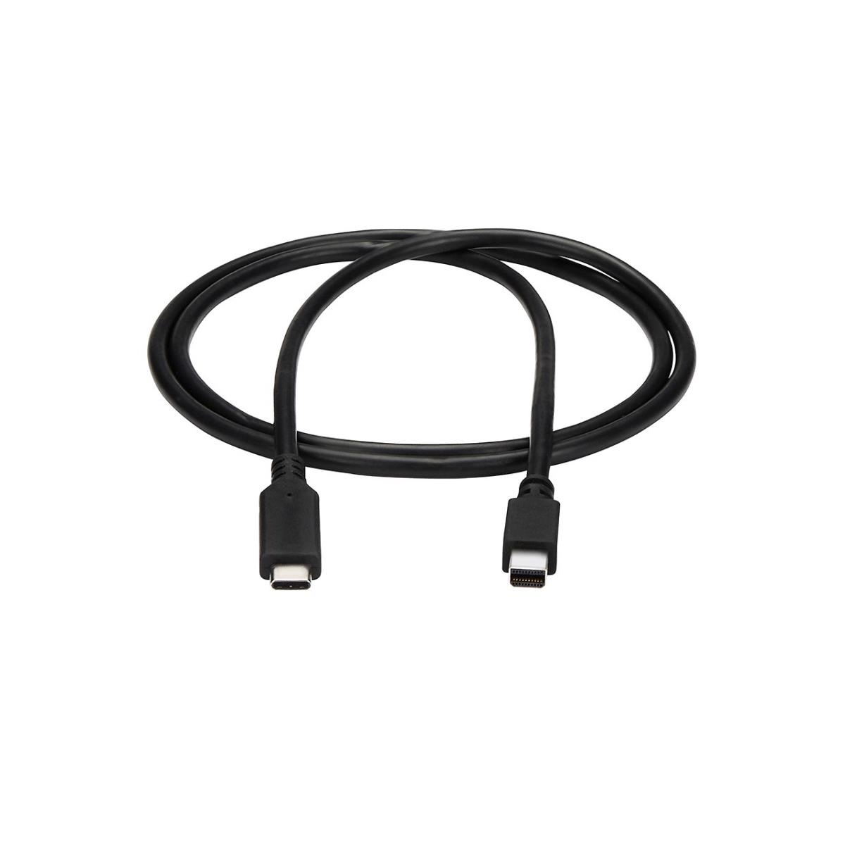 STARTECH.COM USB C To Mini Dp Cable - 4k 60hz 1m Black