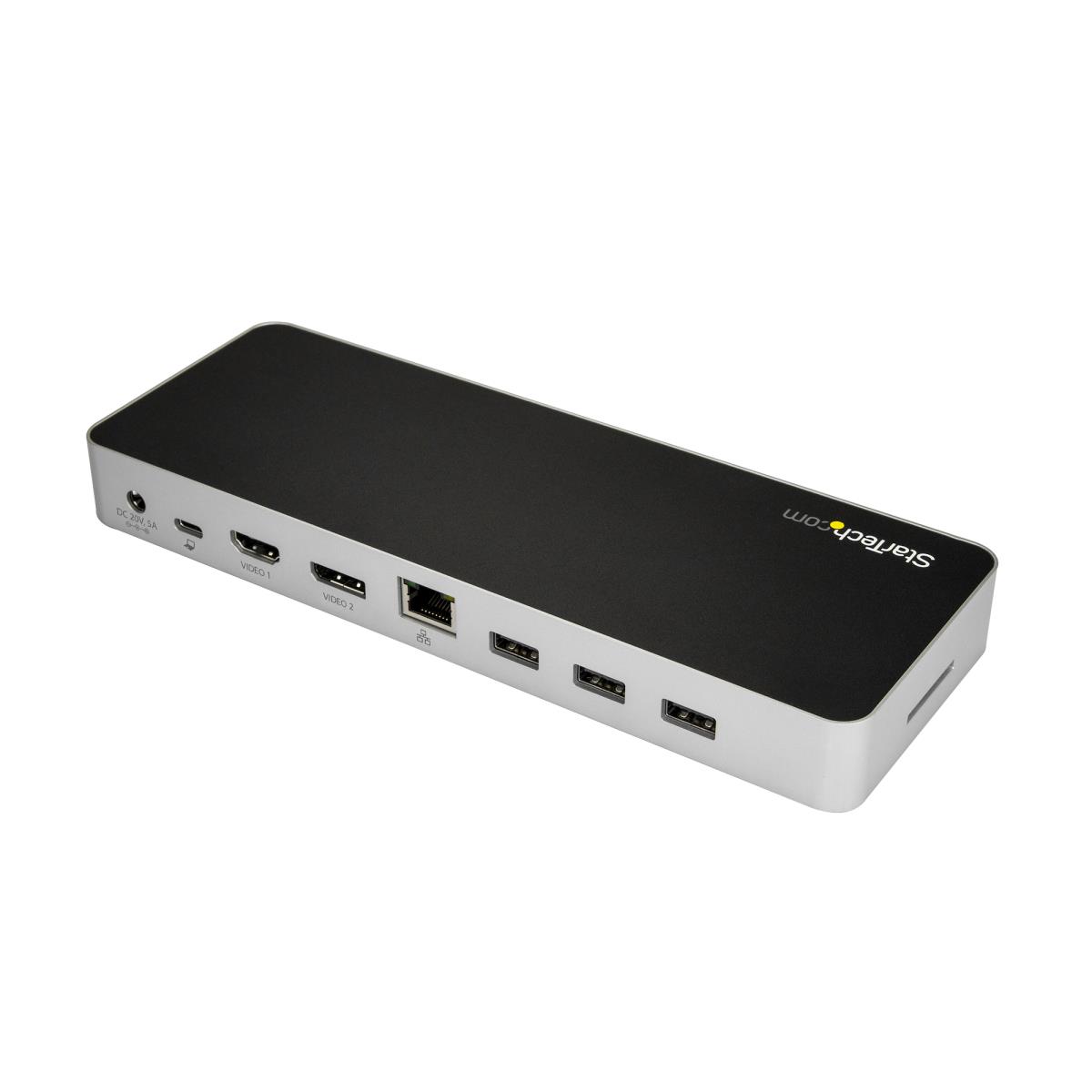 STARTECH.COM Docking Station - USB-c Dual-4k Monitor For Laptops - 60w USB Power Delivery - Sd Card Reader