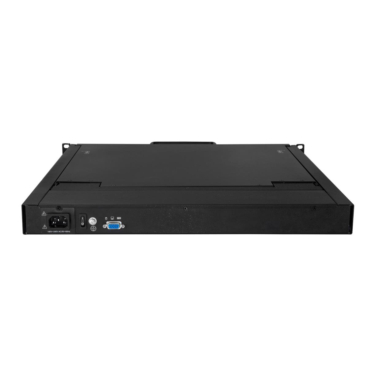 STARTECH.COM Single Port KVM Console For Server Rack 1u - Vga KVM - 19in