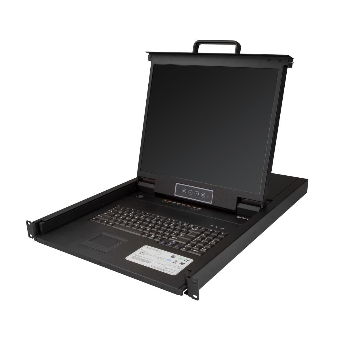 STARTECH.COM Rackmount KVM Console 8-port - Ps/2 & USB - 1u - 19in Display