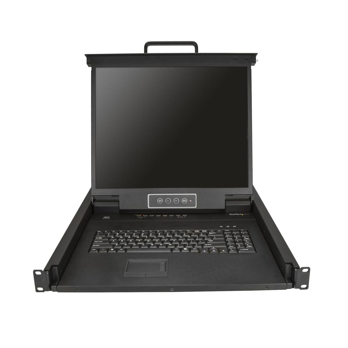 STARTECH.COM Rackmount KVM Console 8-port - Ps/2 & USB - 1u - 19in Display