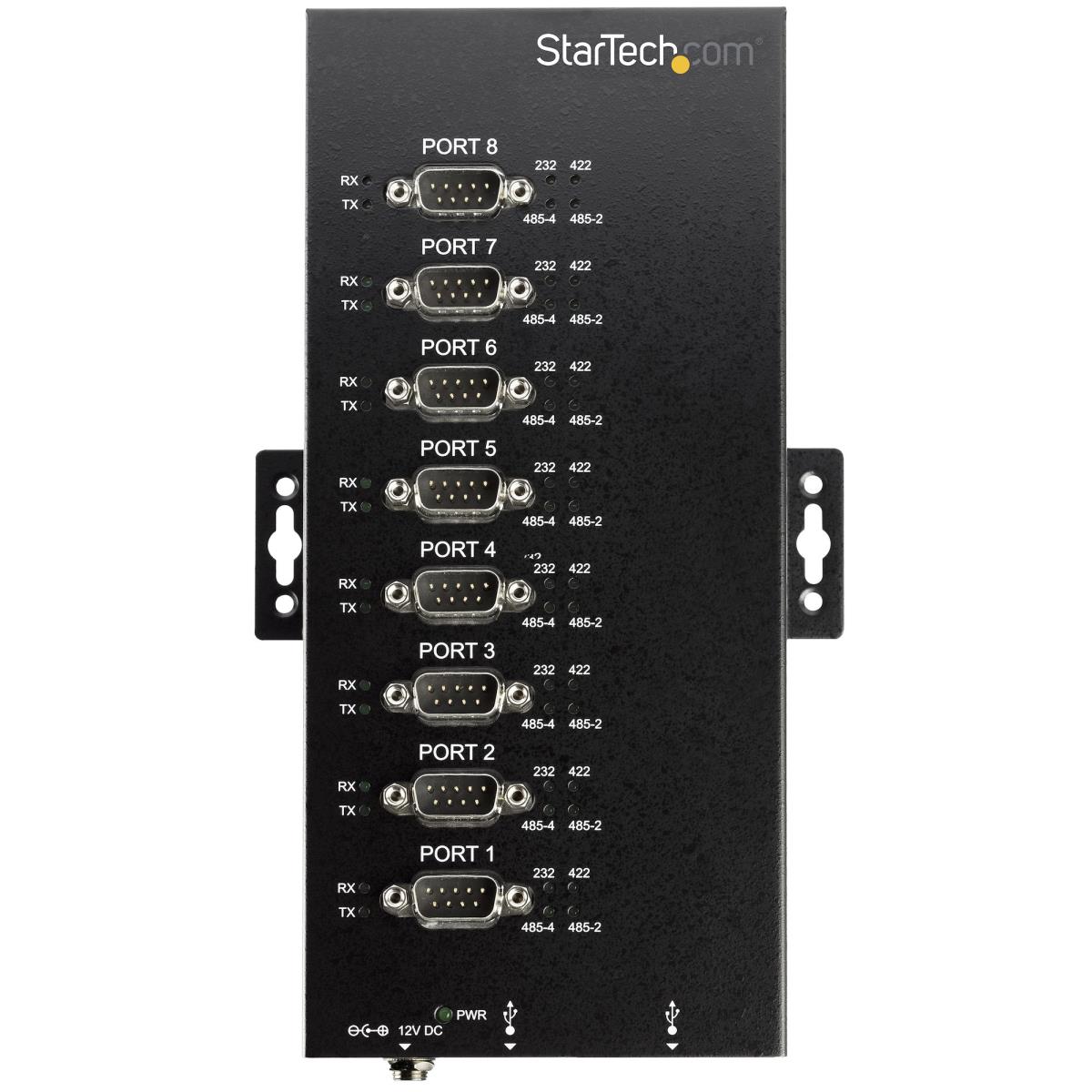 STARTECH.COM Industrial USB To Rs232/422/485 Serial Adapter - 8-port