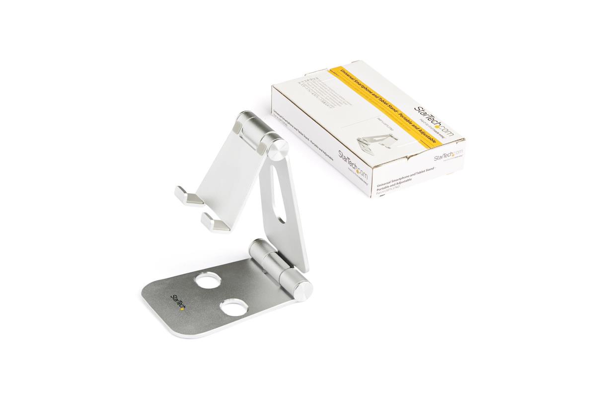 STARTECH.COM Universal Smartphone And Tablet Stand - Multi Angle - Foldable