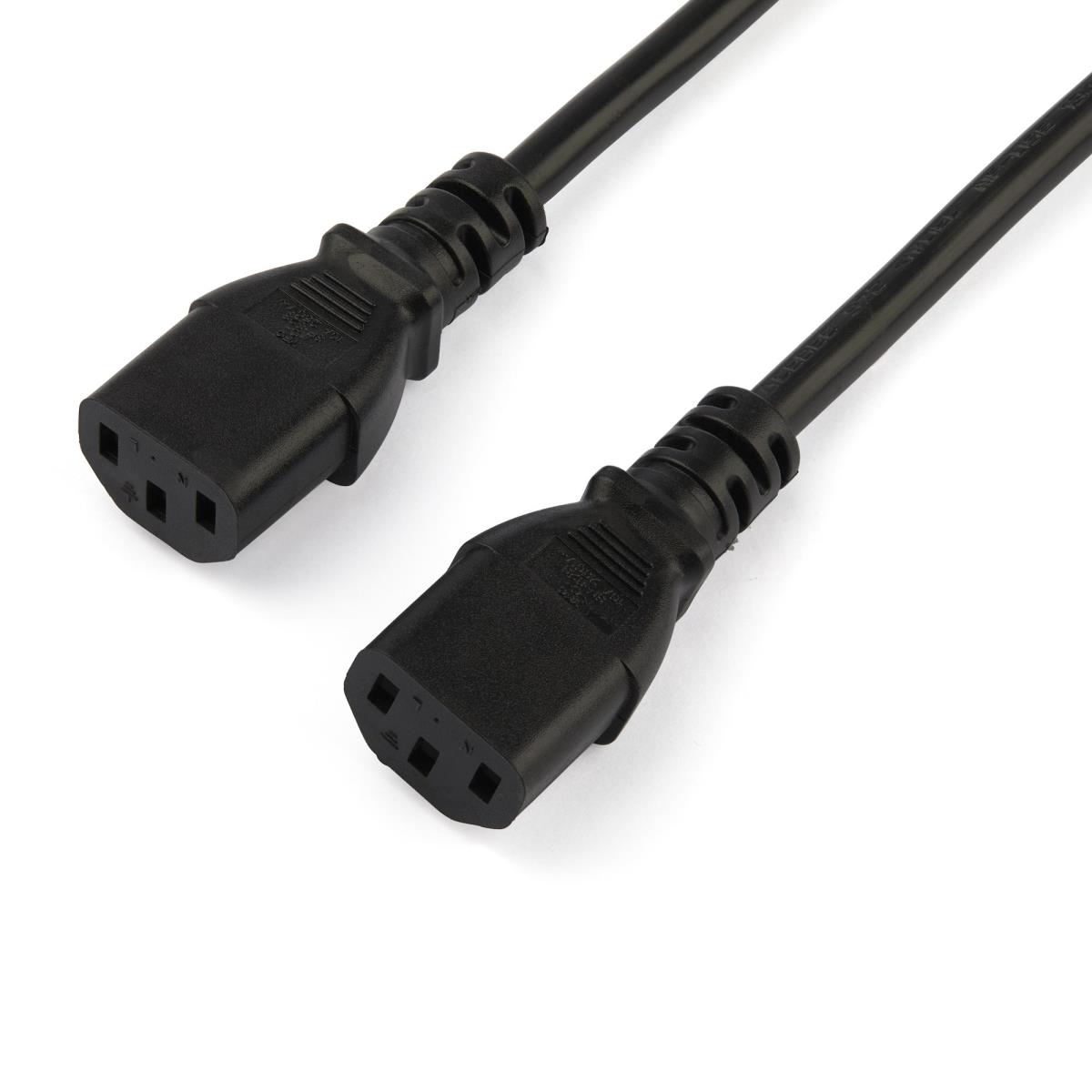 STARTECH.COM Power Cord C13 Y Splitter  Schuko Cee7 To 2x C13 2m