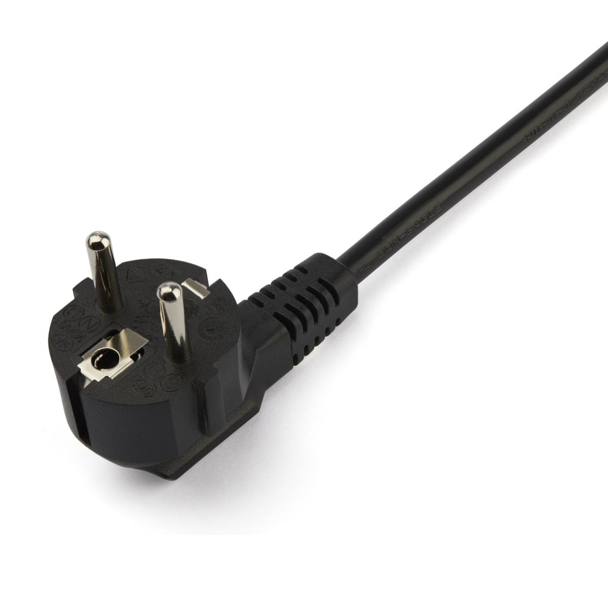 STARTECH.COM Power Cord C13 Y Splitter  Schuko Cee7 To 2x C13 2m