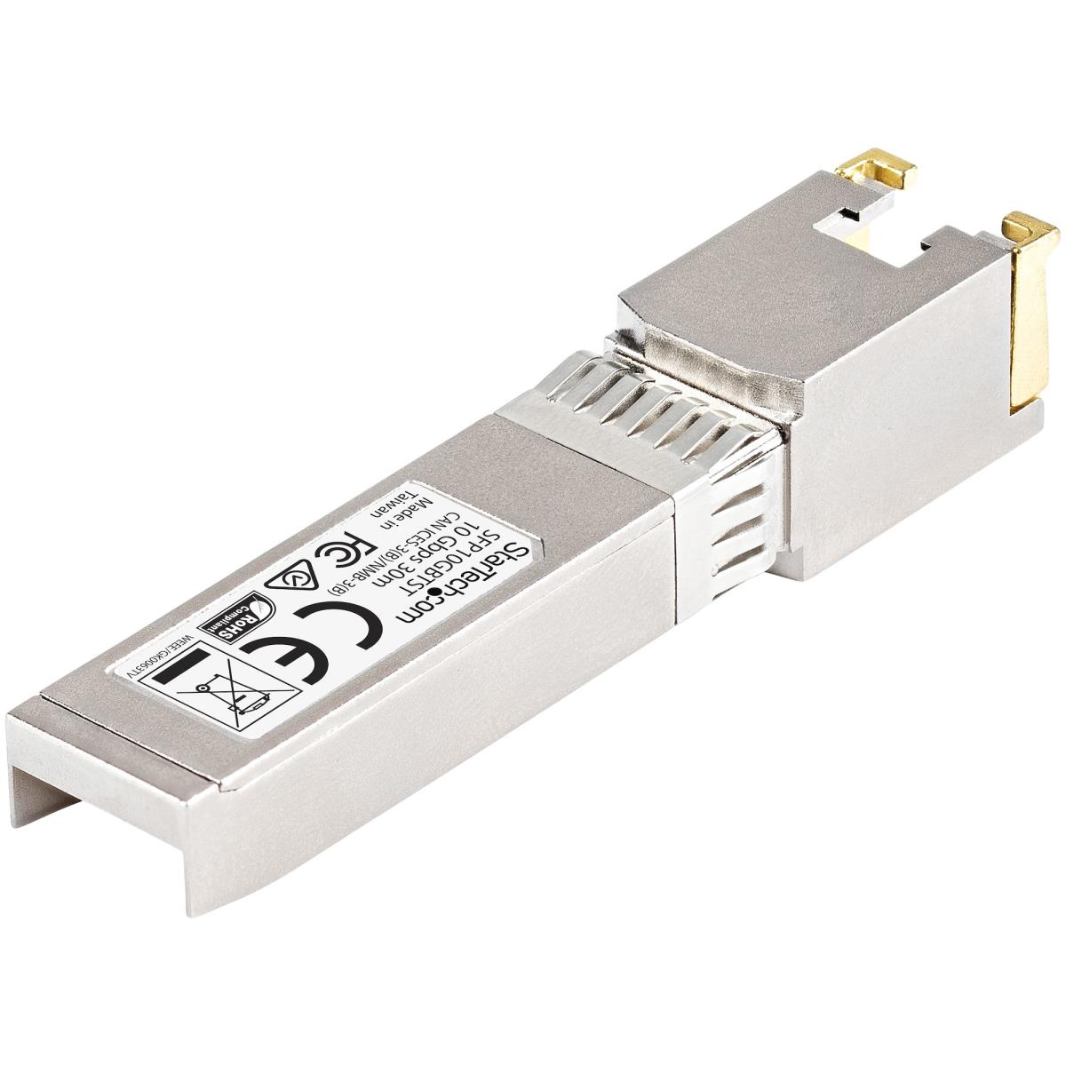 STARTECH.COM Cisco Compatible 10gbase-t Sfp+ Rj45 Sfp+ Module - 10GB Mini G