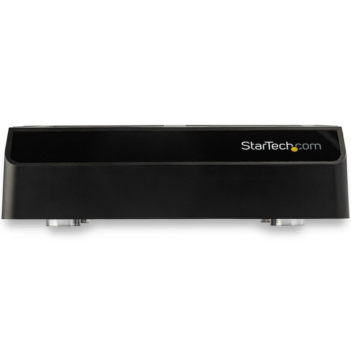 STARTECH.COM Docking Station - 4 Bay SATA 2.5/3.5inch SSD/HDD USB C USB-a