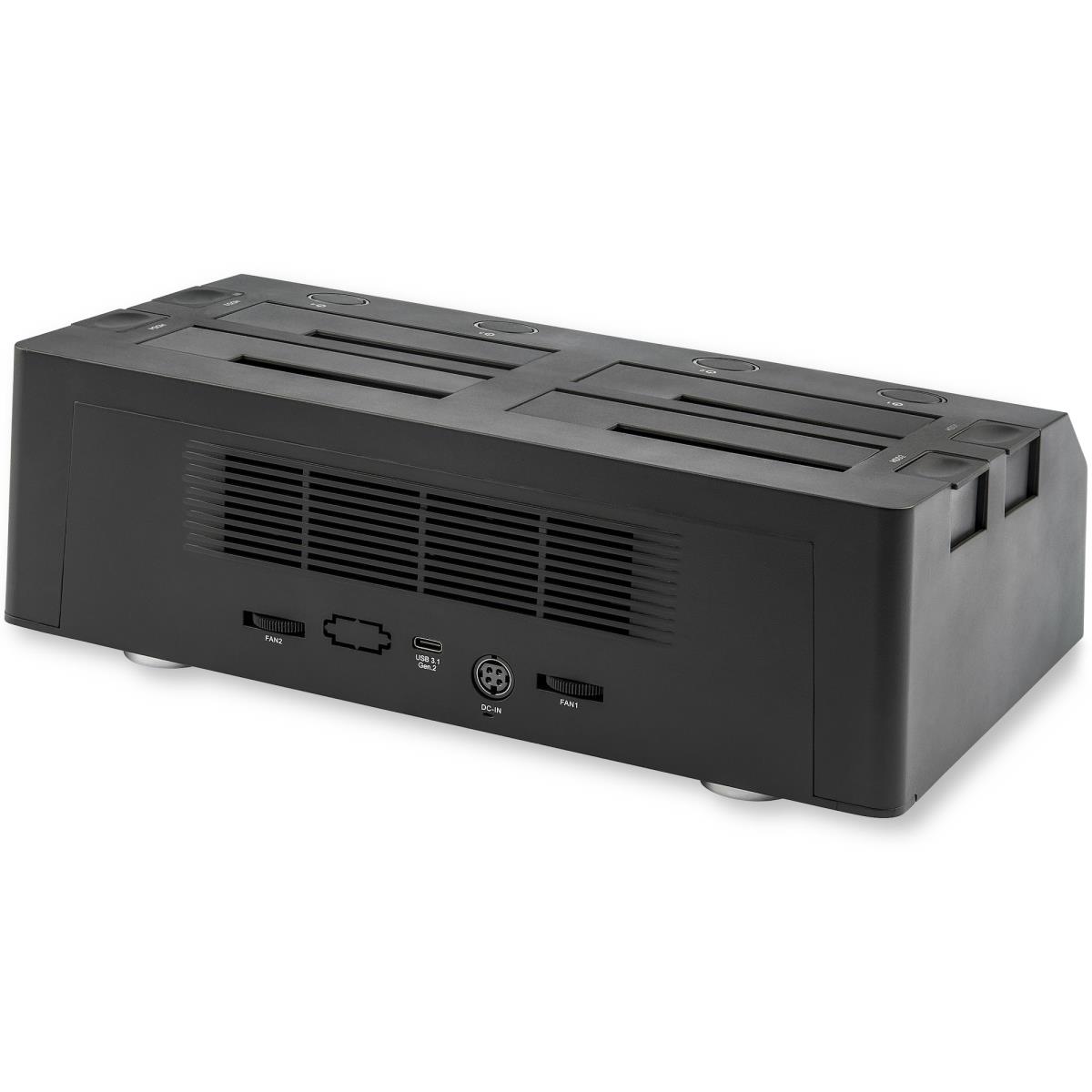 STARTECH.COM Docking Station - 4 Bay SATA 2.5/3.5inch SSD/HDD USB C USB-a