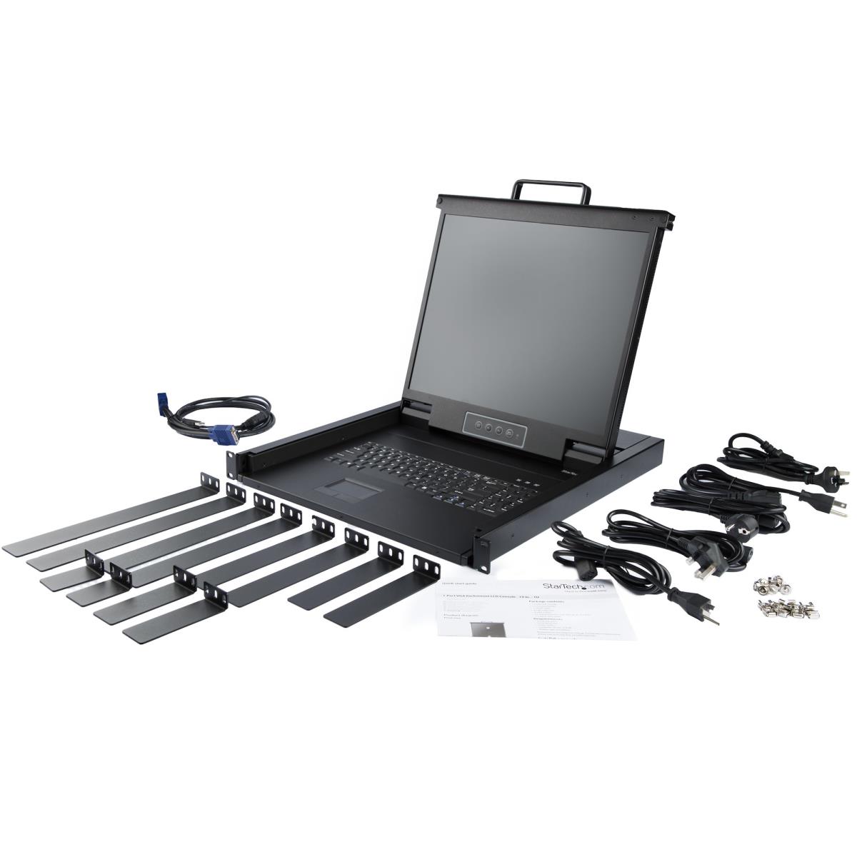 STARTECH.COM KVM Rackmount Console Single-port With 17in Display