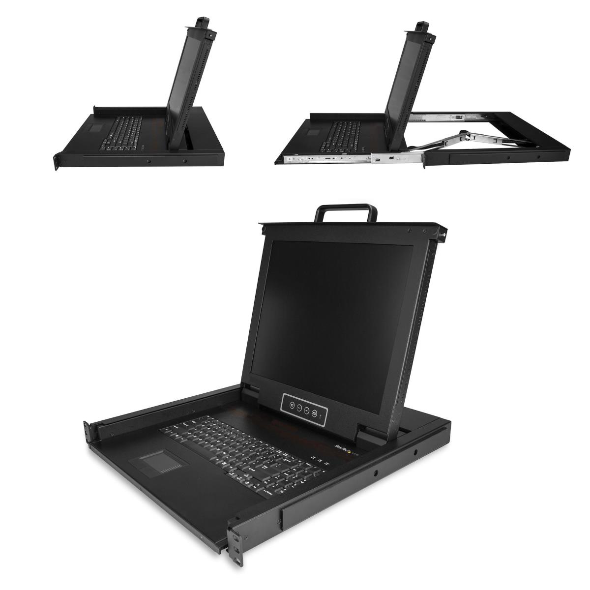 STARTECH.COM KVM Rackmount Console Single-port With 17in Display