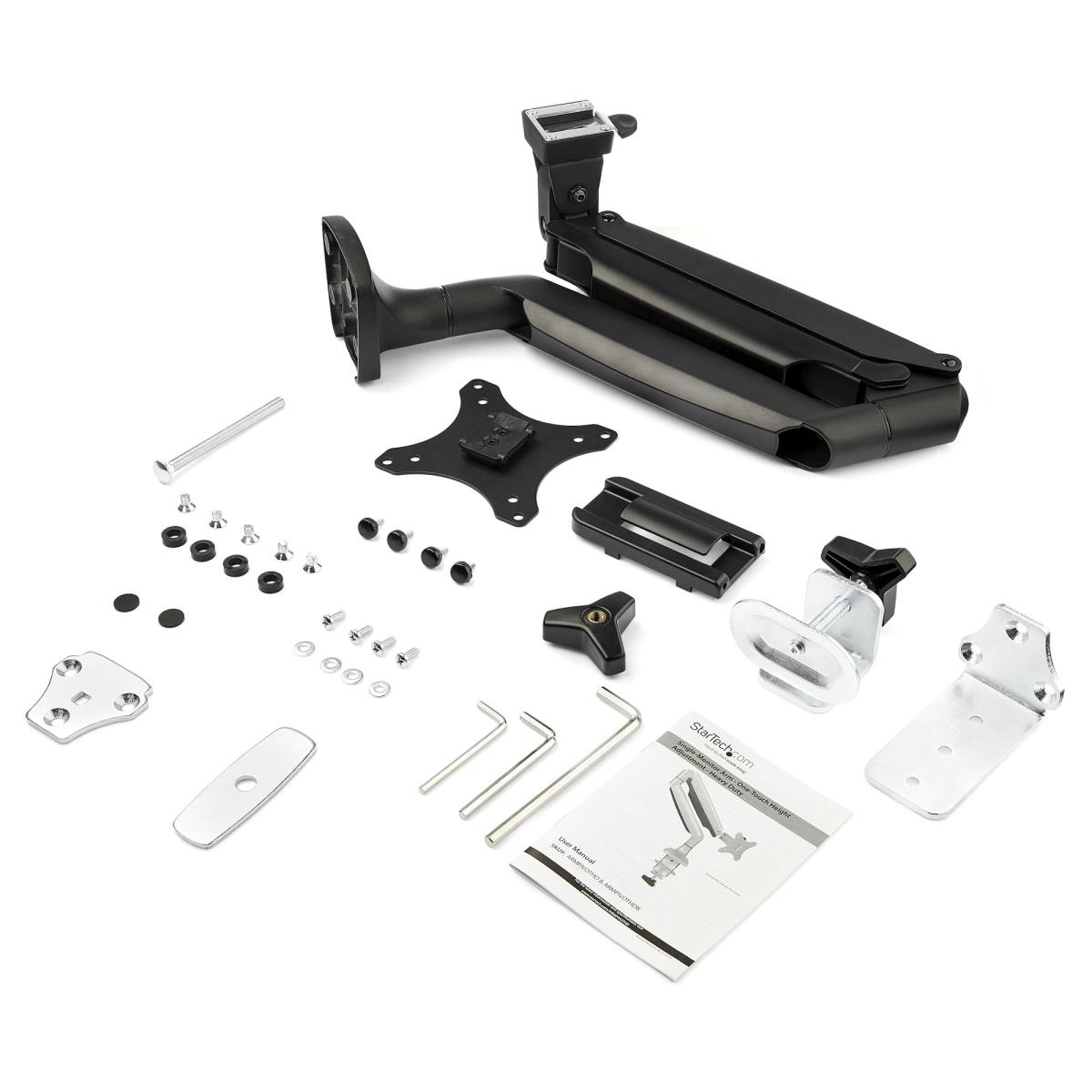 STARTECH.COM Desk Mount Monitor Arm - Black For Up To 32in Monitor-aluminum