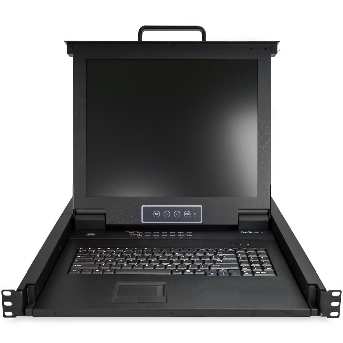 STARTECH.COM Rackmount KVM Console 16port 17in LCD Mount Parts/cbls Incl