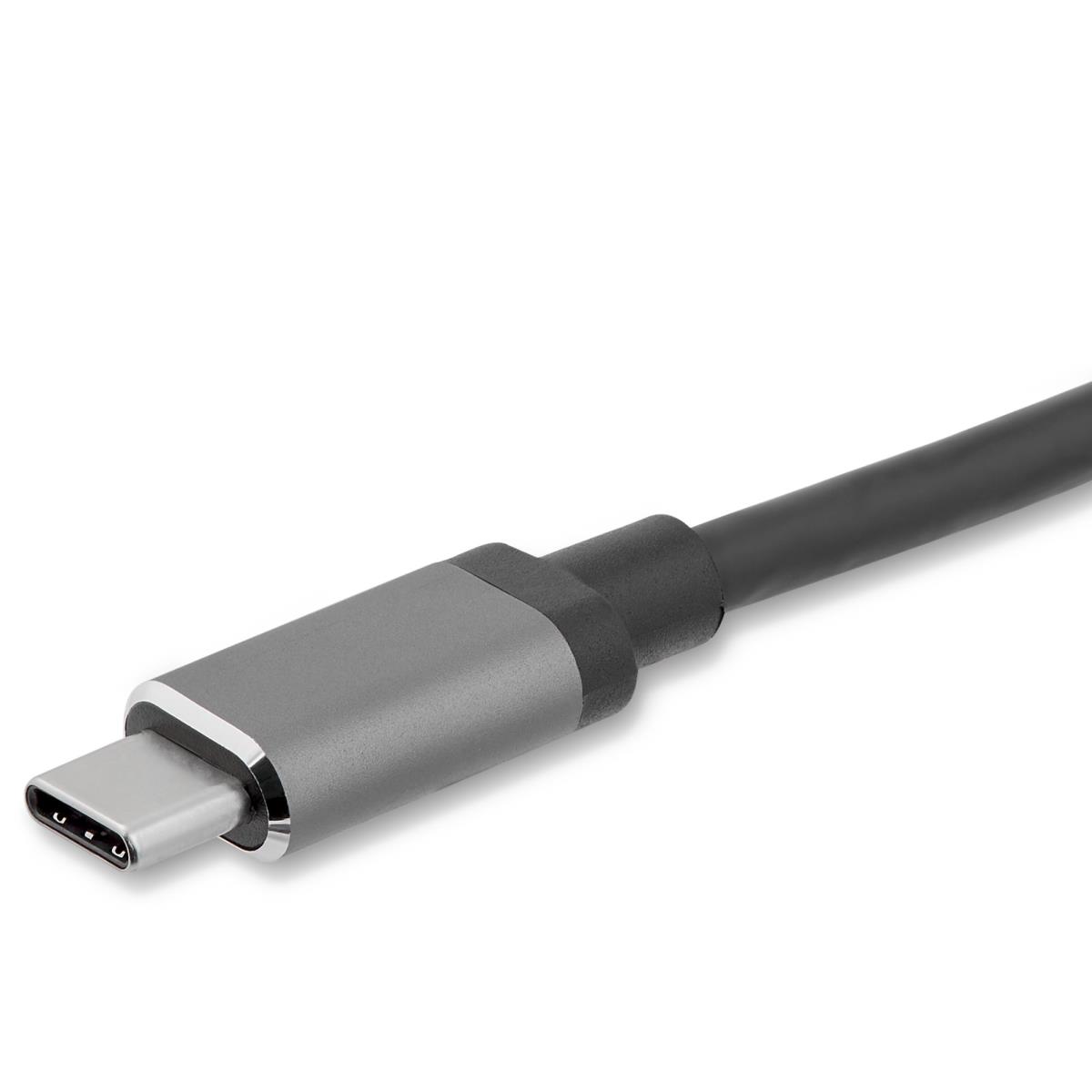 STARTECH.COM USB C To Vga And Hdmi Adapter - Aluminum