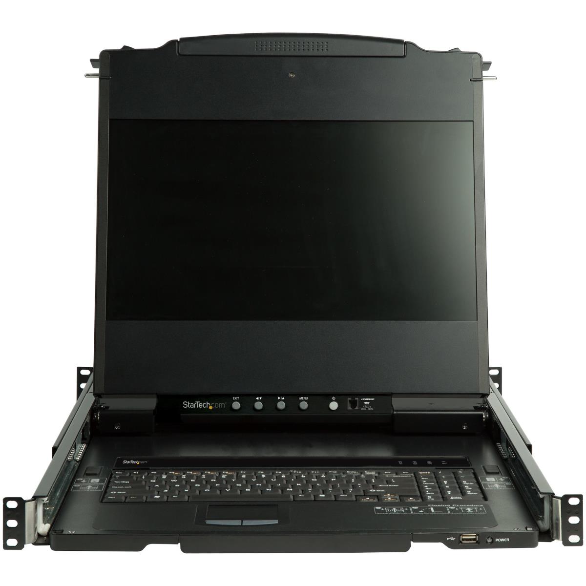 STARTECH.COM Rackmount KVM Console - 17in Dual Rail