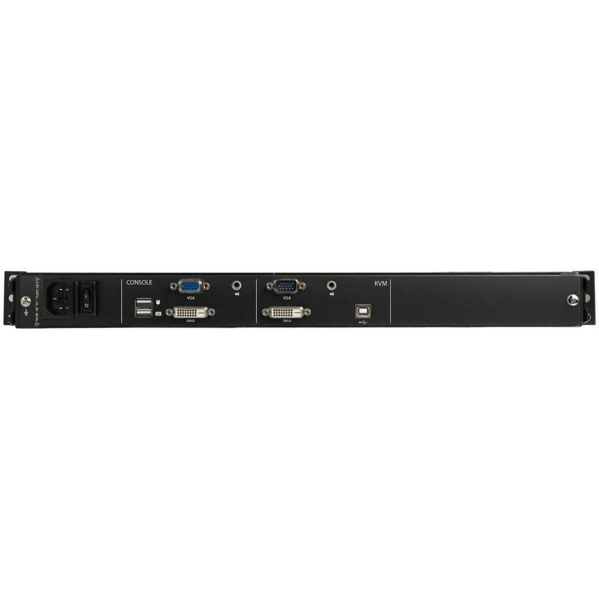 STARTECH.COM Rackmount KVM Console - 17in Dual Rail