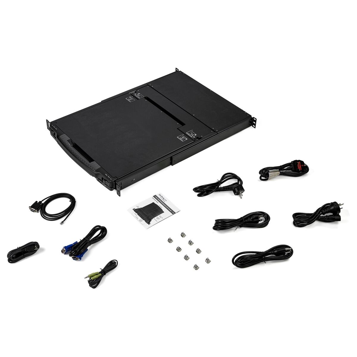 STARTECH.COM Rackmount KVM Console - 17in Dual Rail