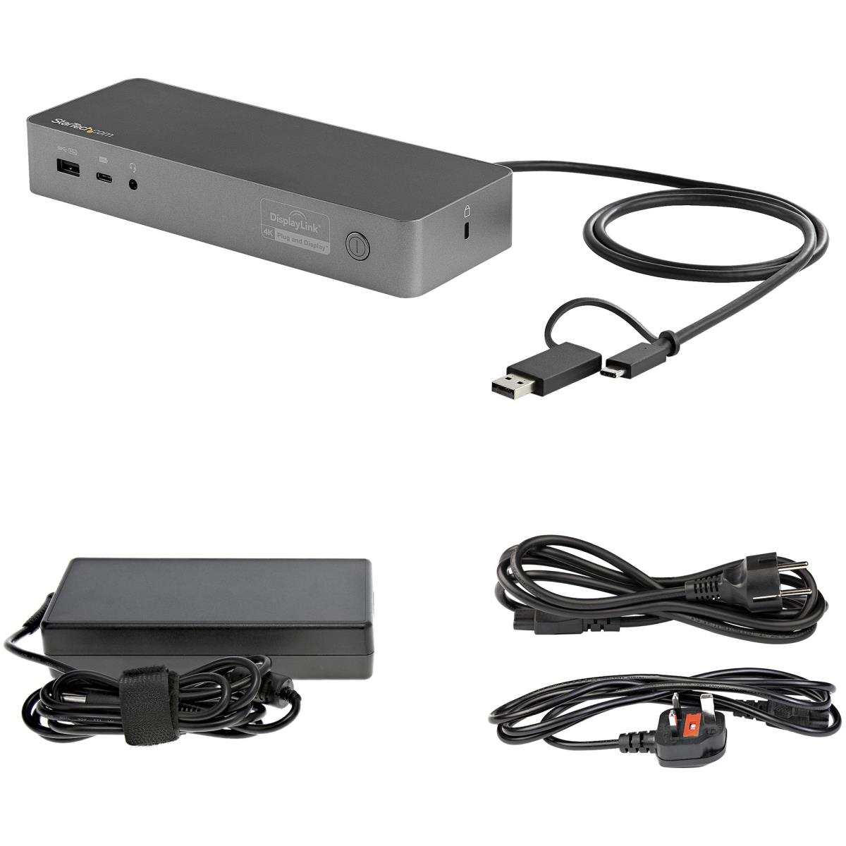 STARTECH.COM Docking Station - Dual 4k Universal USB-c / USB 3.0 - 100w Pd